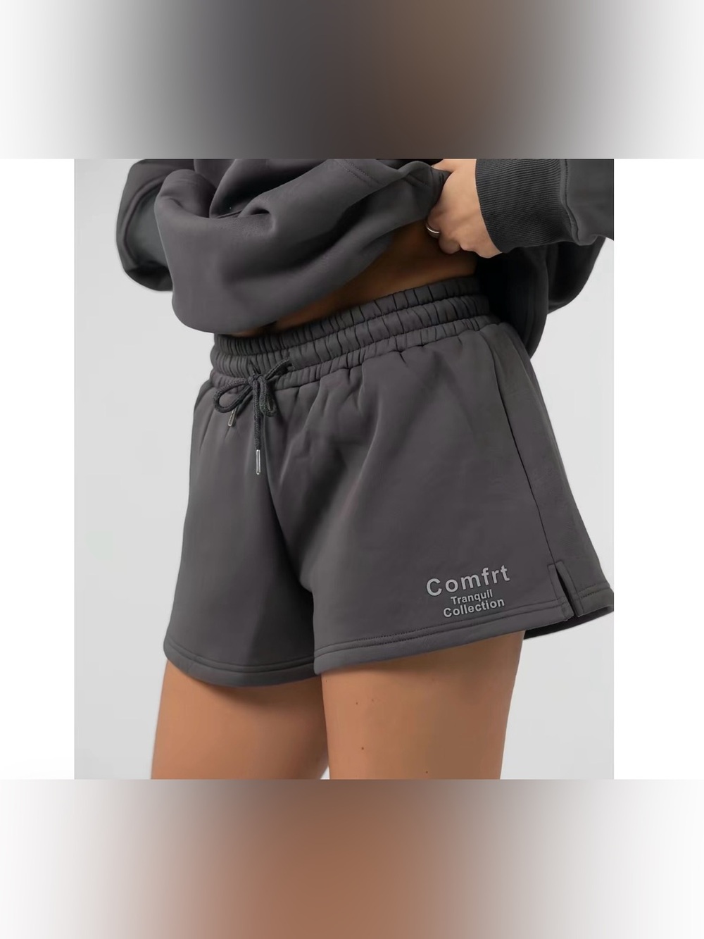 Tranquil Collection Women’s Gray Weighted Shorts